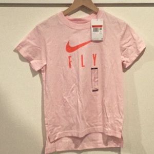 Nike Girls Youth Large Light Pink T-Shirt